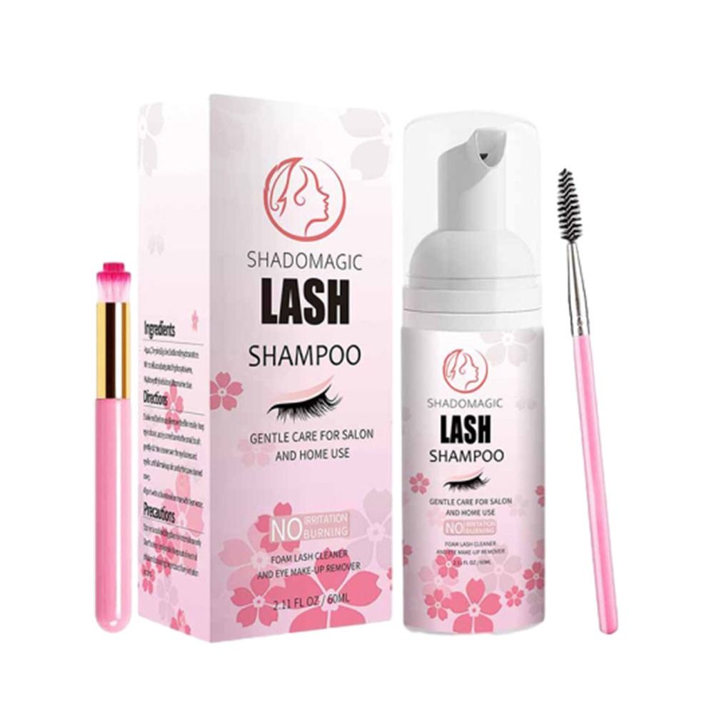Eyelash Extension Foam Cleanser - Delikatna i łagodna pianka do czyszczenia