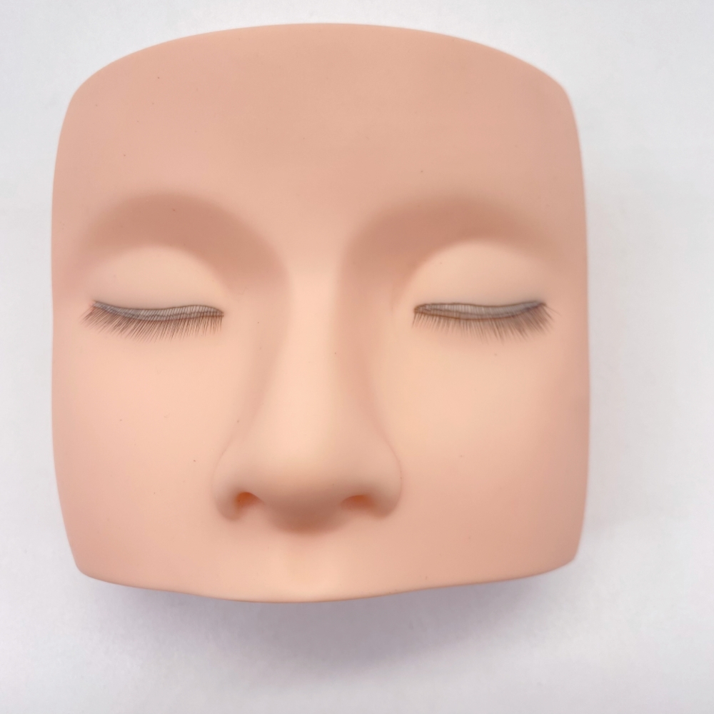 Eyelash Extension Model - Sztuczne rzęsy głowa manekina płaska głowa