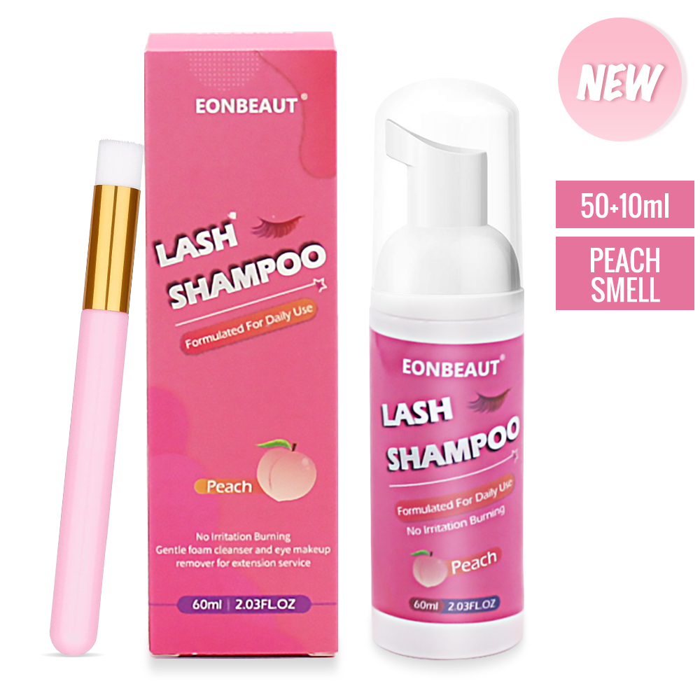 Eyelash Extension Foam Cleanser - Szampon do przedłużania rzęs 60ml z