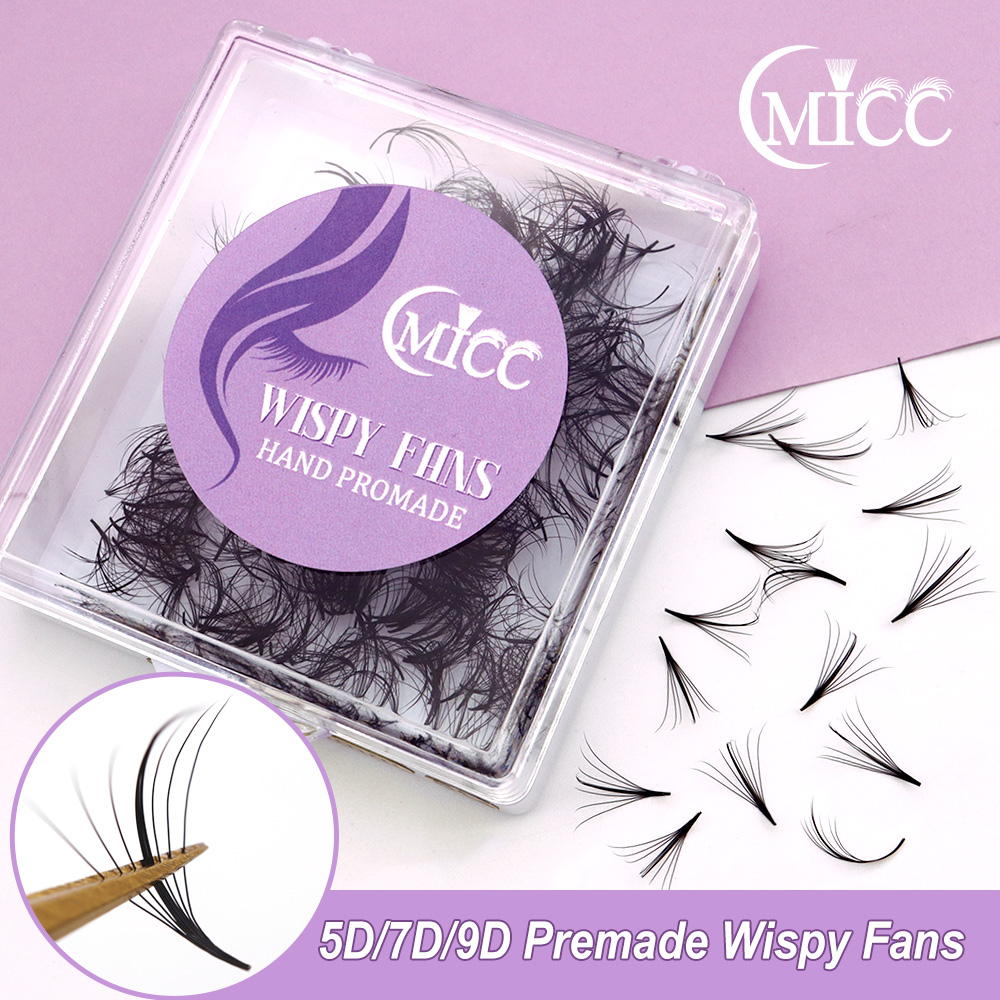 Eyelash Extension Hybrid - Cmicc 5D/7D Pointy Base Wispy Eyelashes