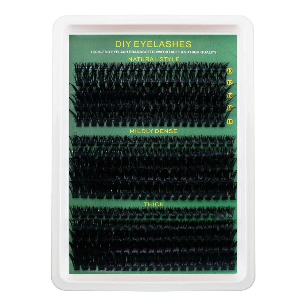 Eyelash Extension Eyelash - Naturalne rzęsy na pasku, mocowane i