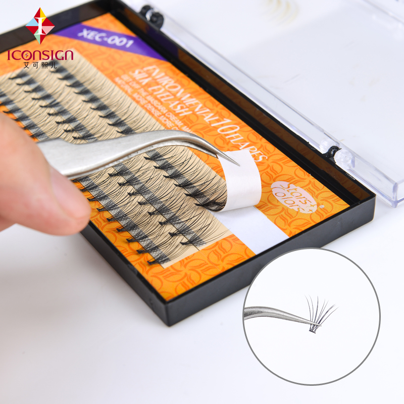 Eyelash Extension C Curl - 7 pudełek/zestaw C curl 10D gruby