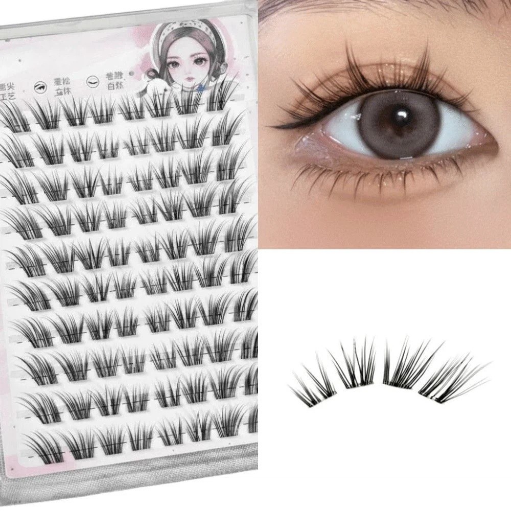 Eyelash Extension In Chinese - Sztuczne rzęsy w całym pasku, naturalne,