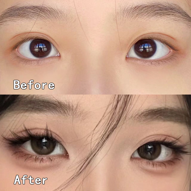 Eyelash Extension No 10 - Sztuczne rzęsy Fox Cluster Lashes samoprzylepne,