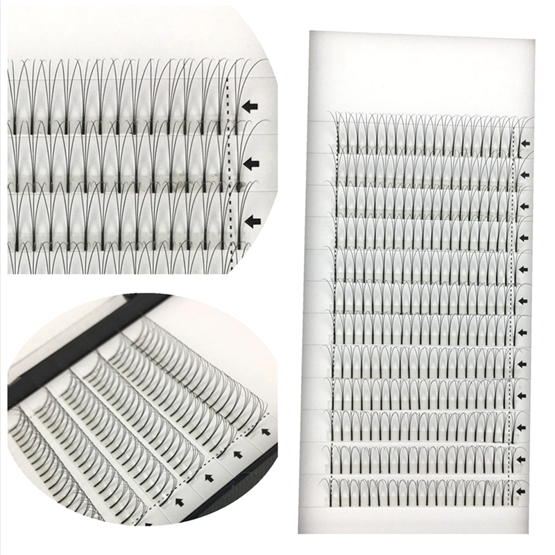 Eyelash Extension C Curl - ME.LASH 10 sztuk 0.07/0.10 C/D 8-15mm