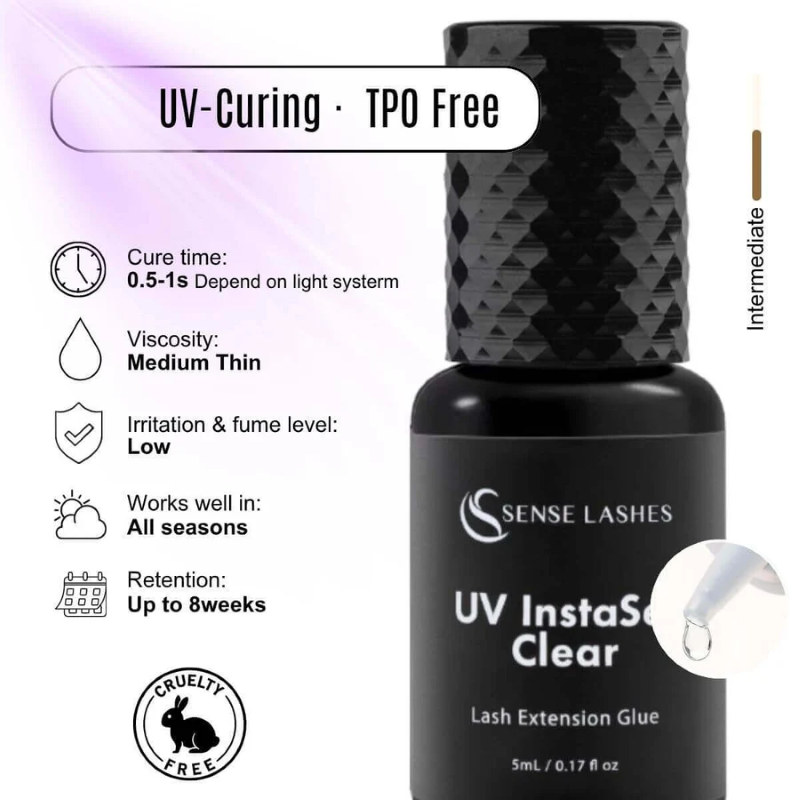 Eyelash Extension Uv - 5ml Klej UV do przedłużania rzęs,