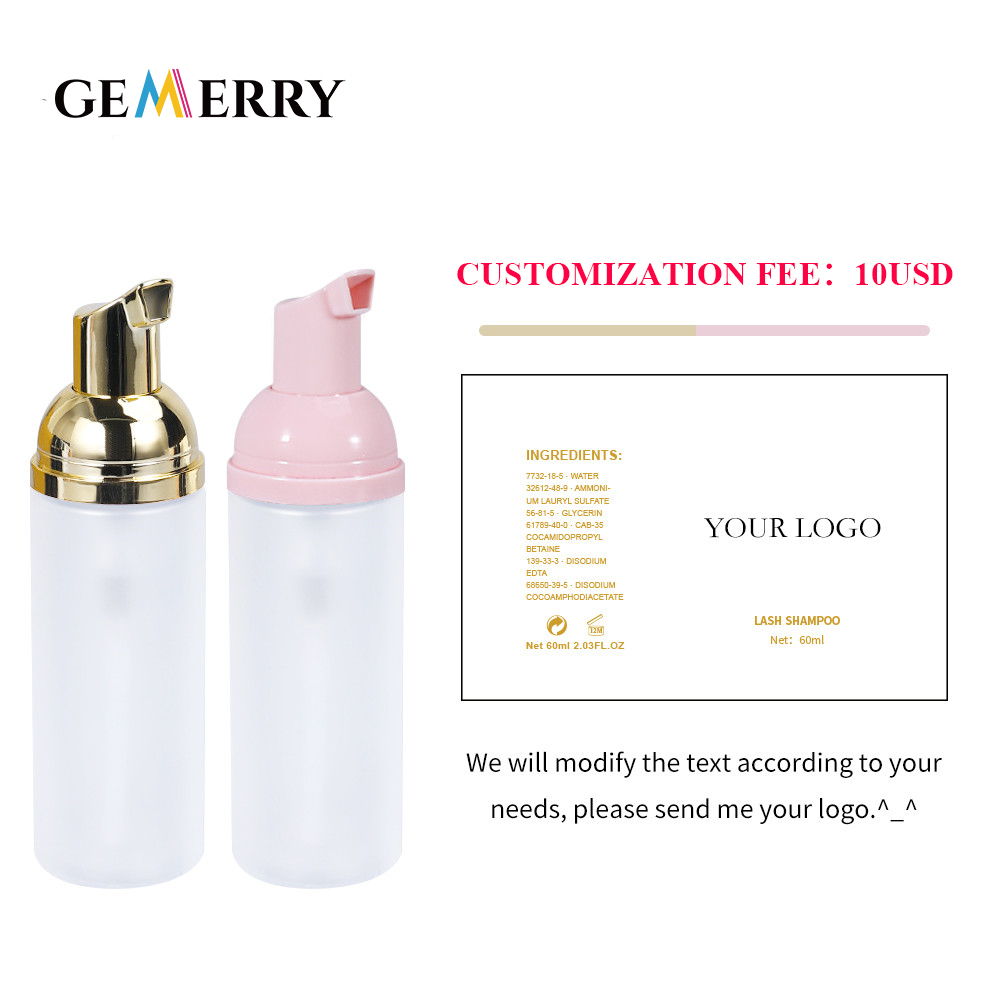 Eyelash Extension Foam Cleanser - 60ml pianka do mycia rzęs szampon