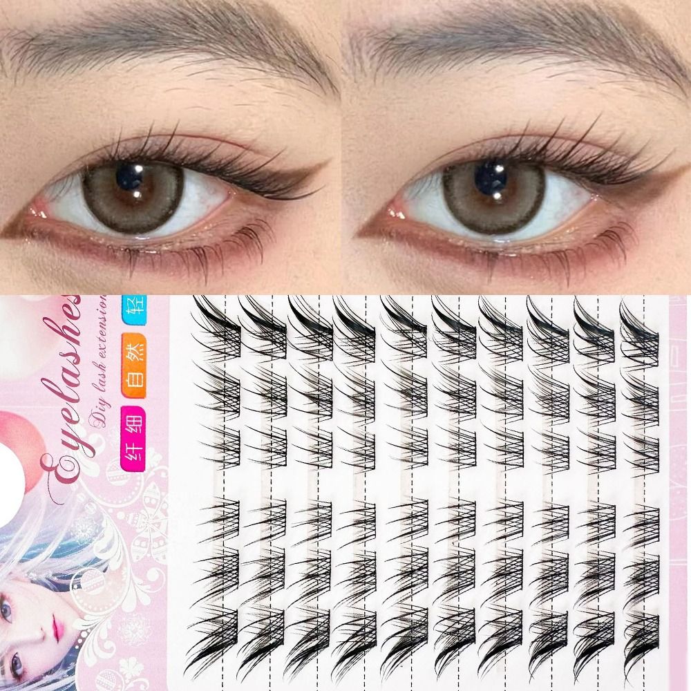 Eyelash Extension C Curl - Sztuczne rzęsy 3D typu kocie oko,