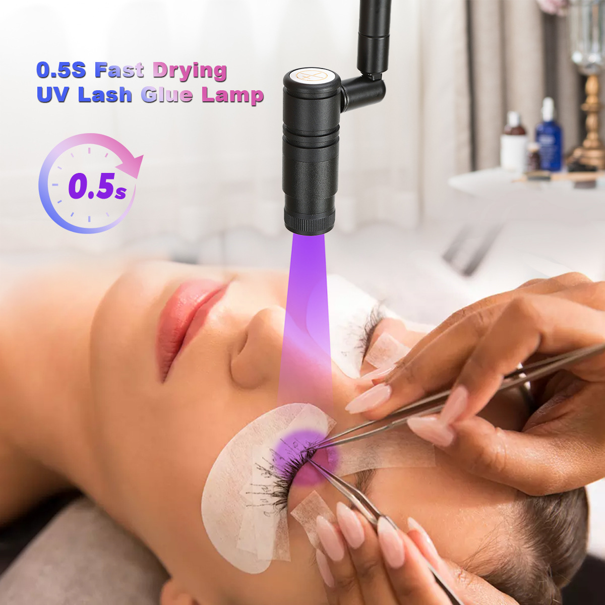 Lampa UV do przedłużania rzęs  – Eyelash Extension Uv recenzja i cena