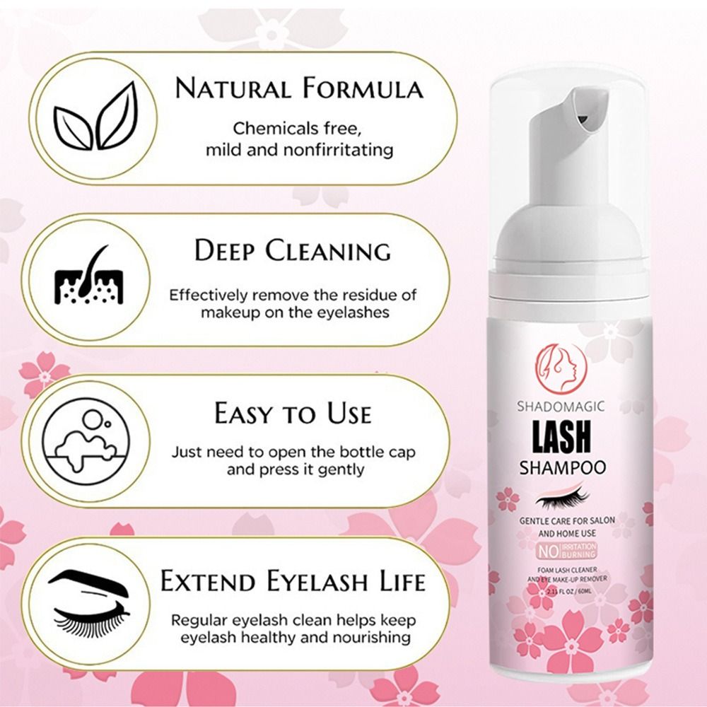 Delikatna i łagodna pianka do  – Eyelash Extension Foam Cleanser recenzja i cena