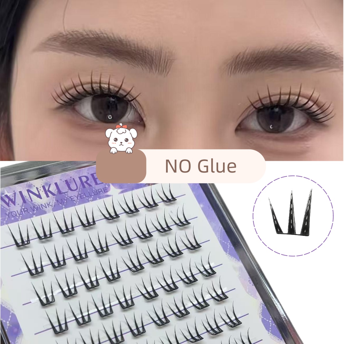 WINKLURE No-Gule Fairy Sztuczn – Eyelash Extension No 10 recenzja i cena