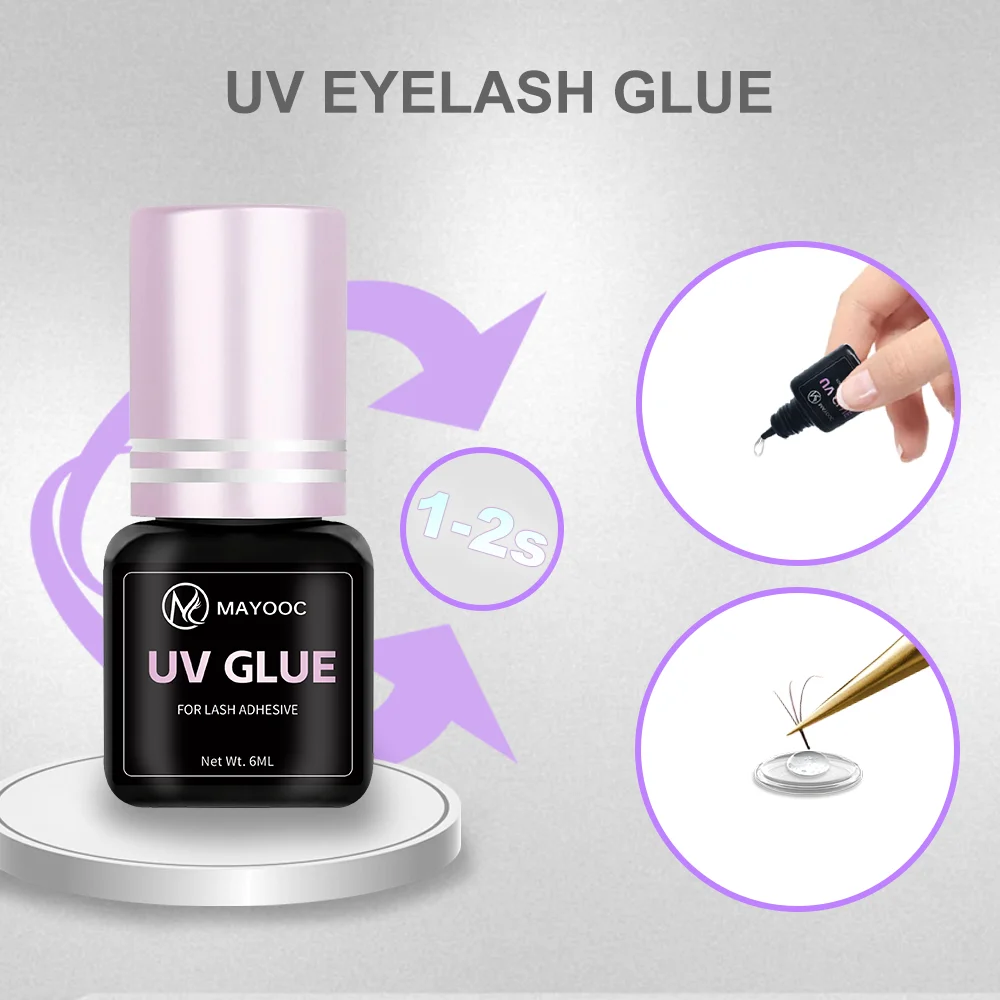 MAYOOC szybkoschnący 0.1S UV k – Eyelash Extension Uv recenzja i cena