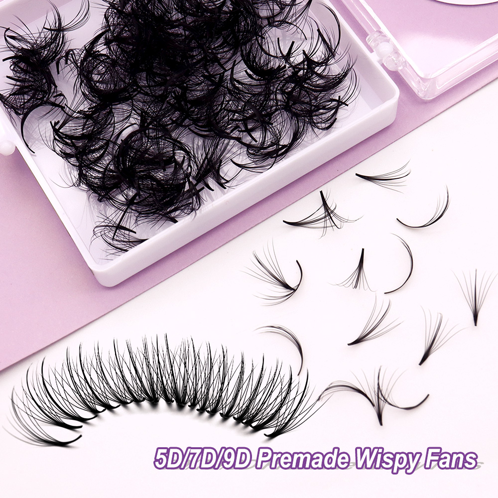 Cmicc 5D/7D Pointy Base Wispy  – Eyelash Extension Hybrid recenzja i cena