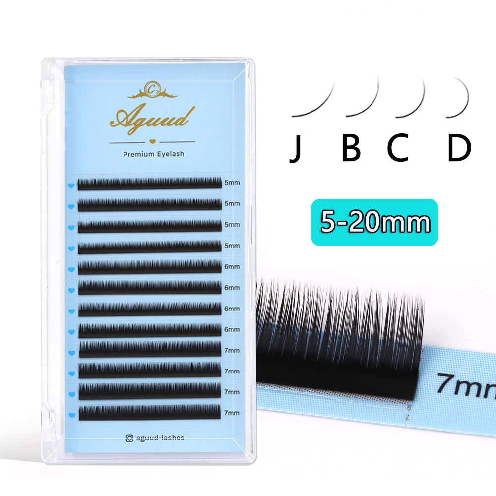 AGUUD J B Curl Dolne Rzęsy 0.0 – Eyelash Extension Hybrid recenzja i cena