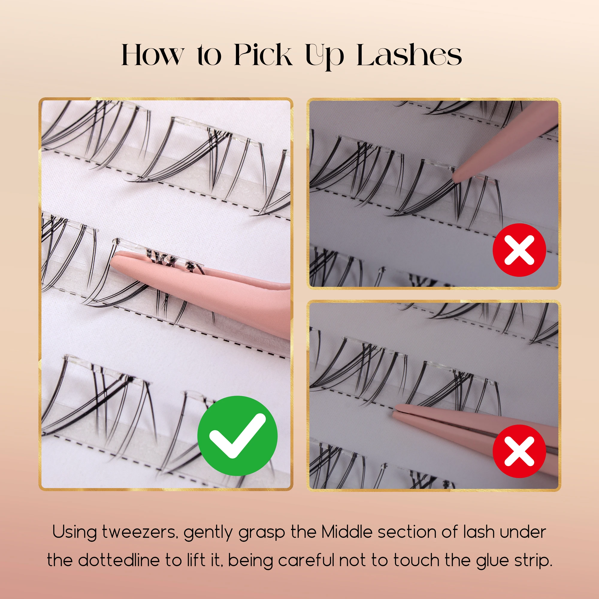 Befer Bez Kleju Dolne Rzęsy Na – Eyelash Extension Eyelash recenzja i cena