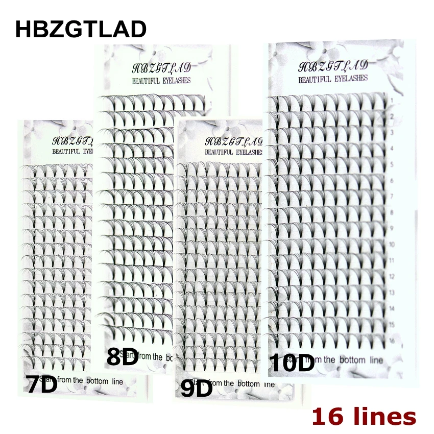HBZGTLAD 16 linii, duże opakow – Eyelash Extension Review recenzja i cena