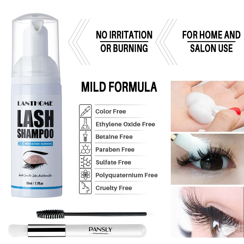 Zestaw do przedłużania rzęs: 5 – Eyelash Extension Foam Cleanser recenzja i cena