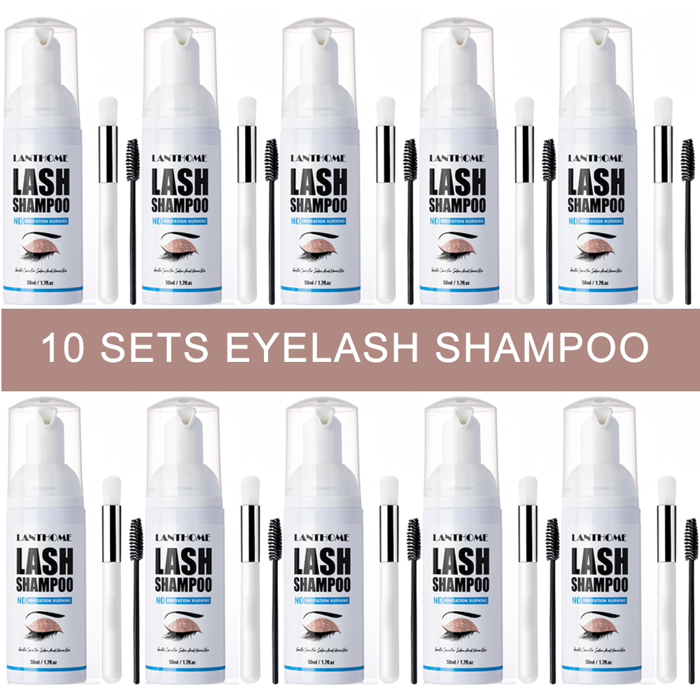 50ML Lanthome Pro szampon do p – Eyelash Extension Foam Cleanser recenzja i cena