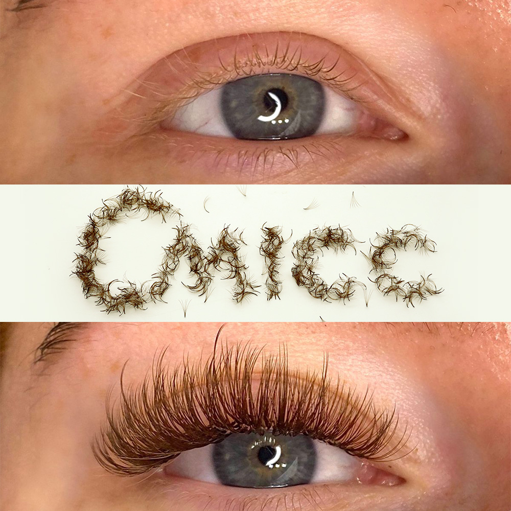 1000 Wiązków PBT Hybrid Brown  – Eyelash Extension Hybrid recenzja i cena