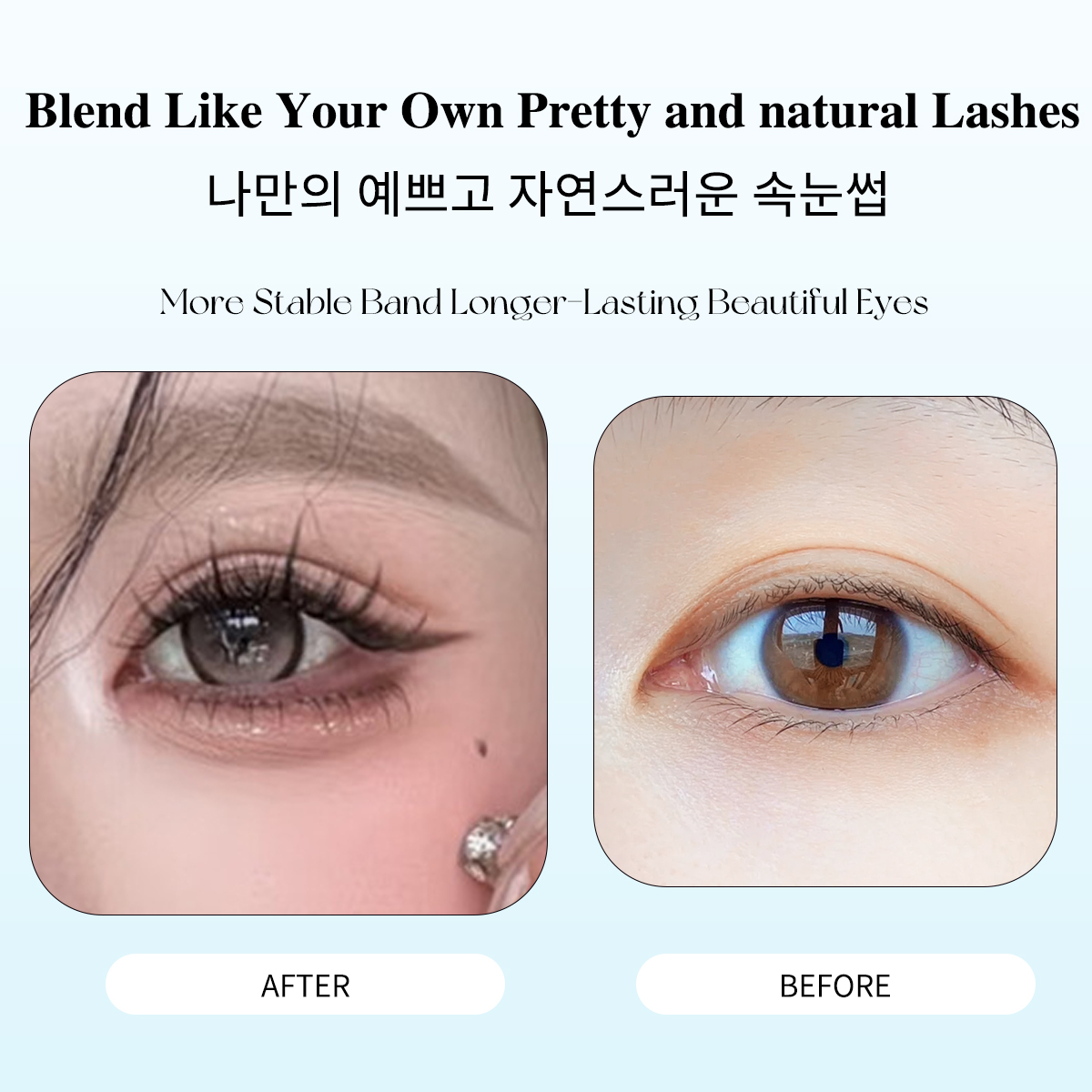 48 Kępki Sztucznych Rzęs Bez K – Eyelash Extension No 10 recenzja i cena