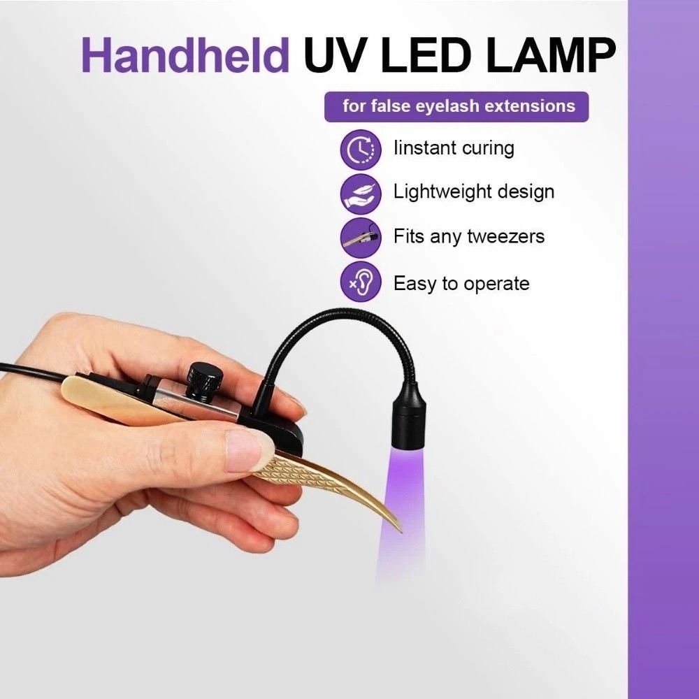 Przenośna lampa UV do przedłuż – Eyelash Extension Uv recenzja i cena