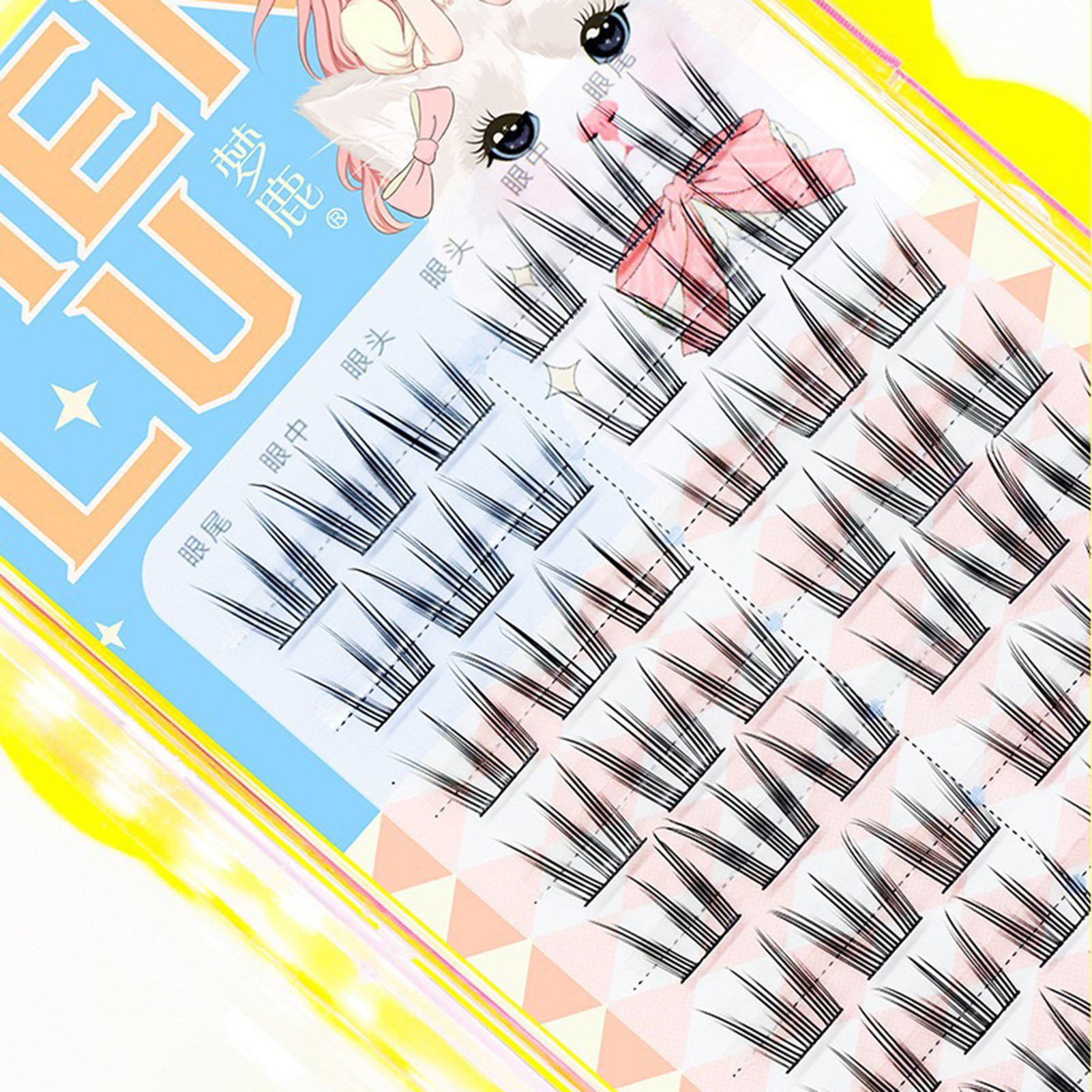 10 rzędów słonecznik sztuczne  – Eyelash Extension In Chinese recenzja i cena