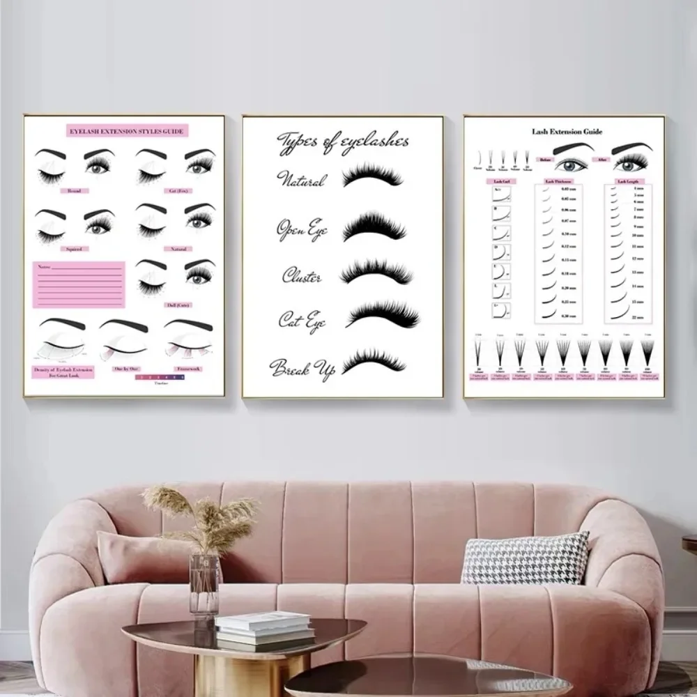 Obraz na płótnie HD, plakat śc – Eyelash Extension Salon recenzja i cena