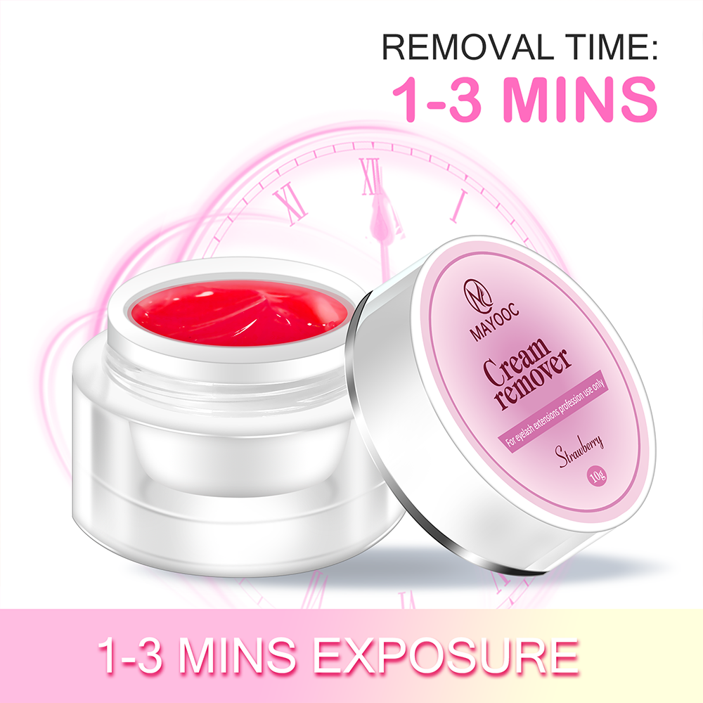 5/15g Kremowy zmywacz do rzęs  – Eyelash Extension Gel Remover recenzja i cena