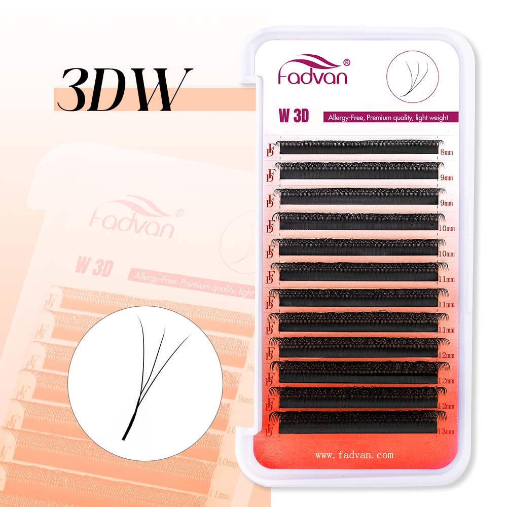 FADVAN 3D Rzęsy w Kształcie Li – Eyelash Extension C Curl recenzja i cena