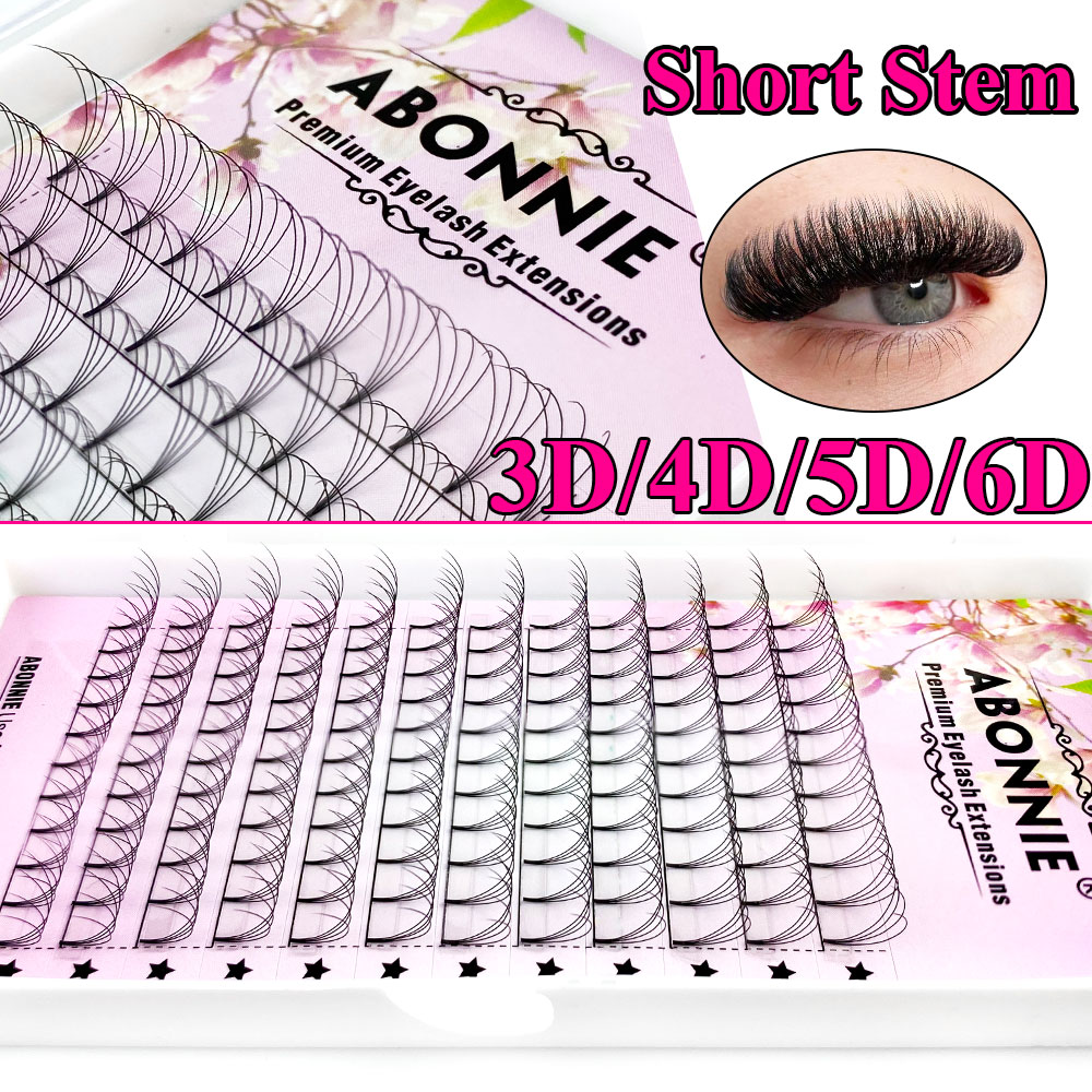 Abonnie 6D Wąskie Kępki Gotowe – Eyelash Extension Hybrid recenzja i cena