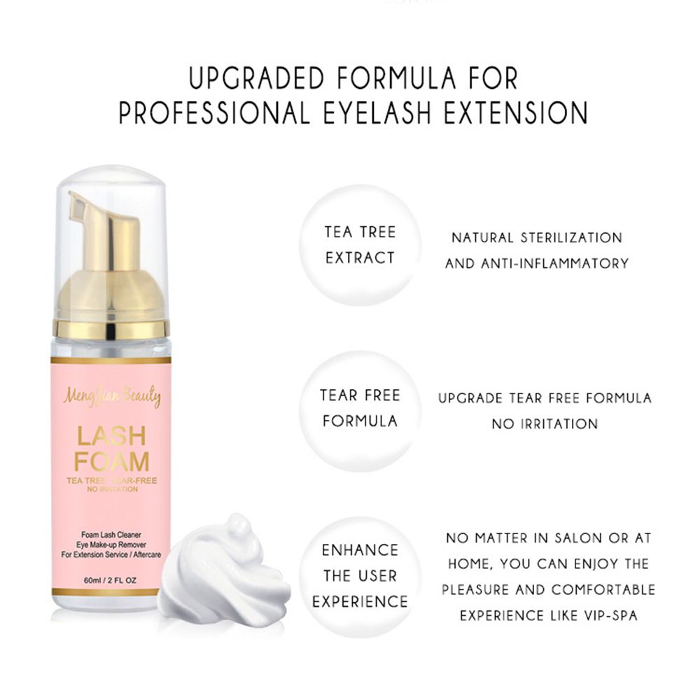 Gorący bezpieczny dla naturaln – Eyelash Extension Foam Cleanser recenzja i cena