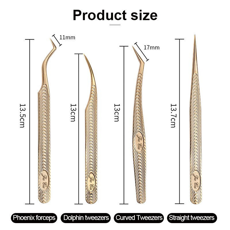 Pęseta do rzęs szczepionych, s – Eyelash Extension In Chinese recenzja i cena