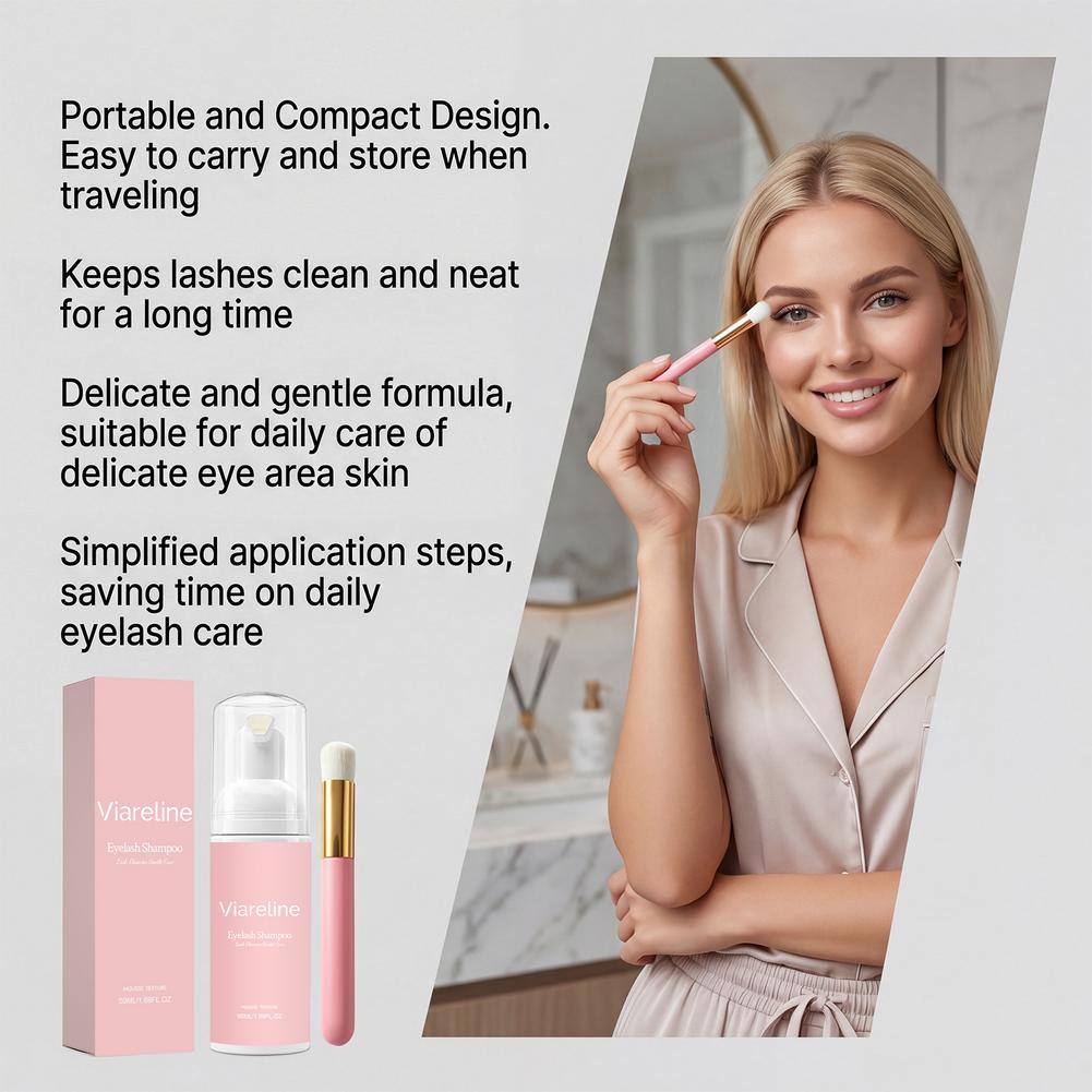 Pianka do oczyszczania rzęs, d – Eyelash Extension Foam Cleanser recenzja i cena