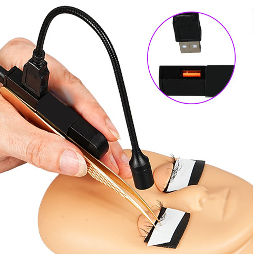 Głowica lampy USB, ręczne pęse – Eyelash Extension Uv recenzja i cena