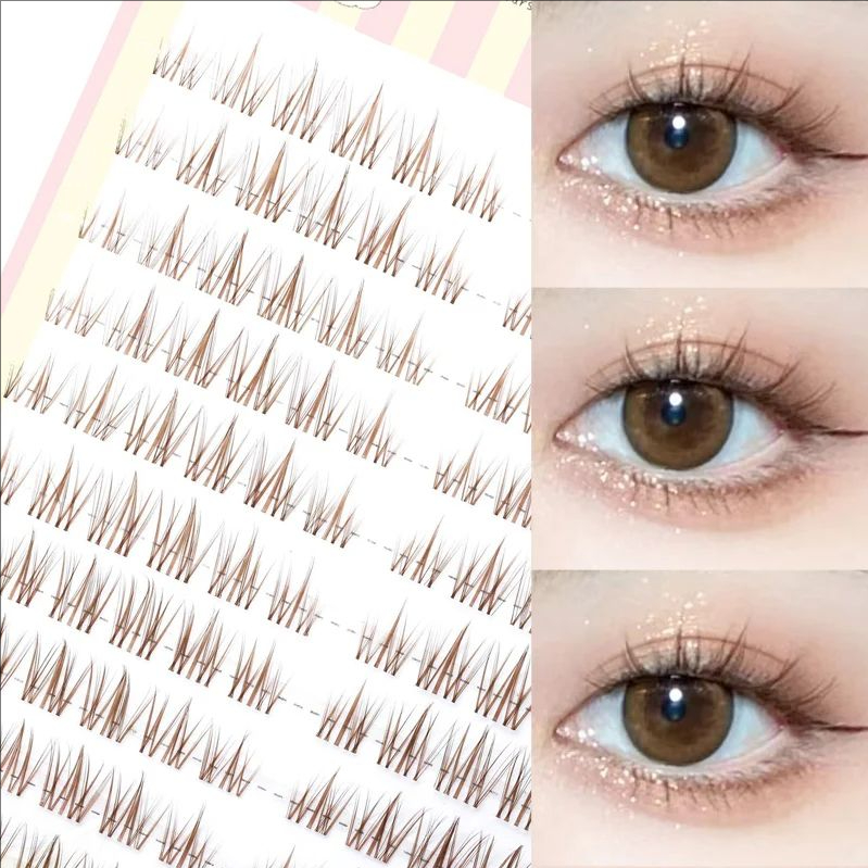 MJ Brown Sunflower False Eyela – Eyelash Extension In Chinese recenzja i cena