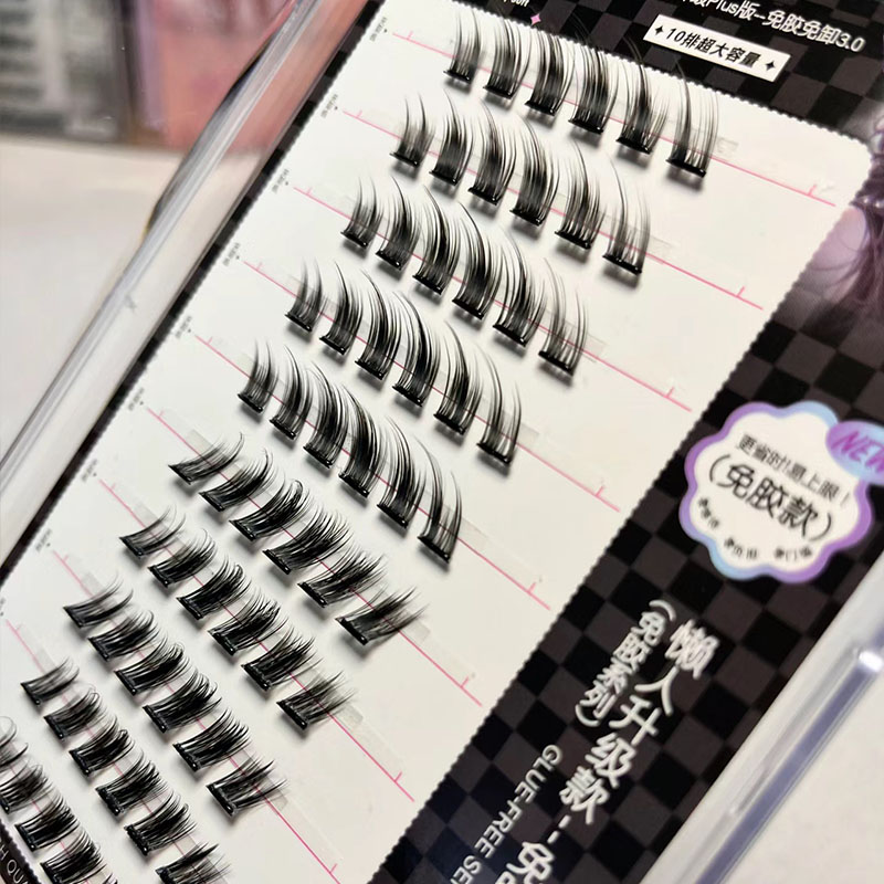 Sztuczne rzęsy Fox Cluster Las – Eyelash Extension No 10 recenzja i cena