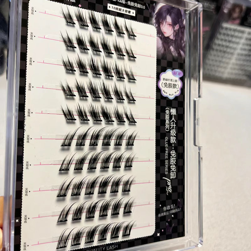 Sztuczne rzęsy Fox Cluster Las – Eyelash Extension No 10 recenzja i cena