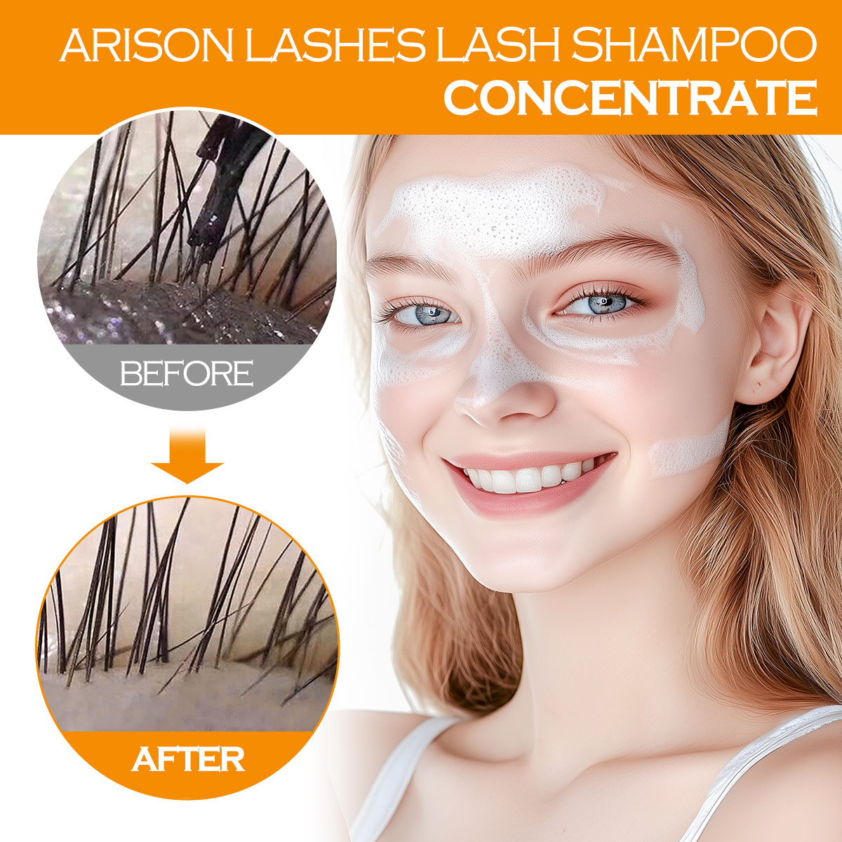 ARISON 100ml Koncentrat Szampo – Eyelash Extension Foam Cleanser recenzja i cena