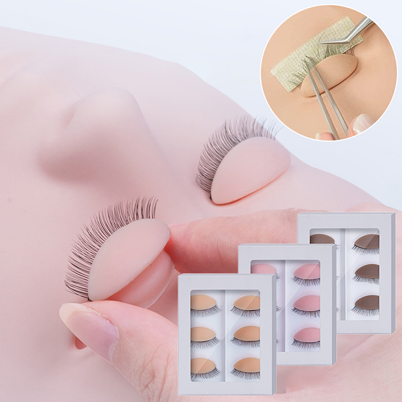 3 pary/zestaw Wymienna głowa t – Eyelash Extension Model recenzja i cena