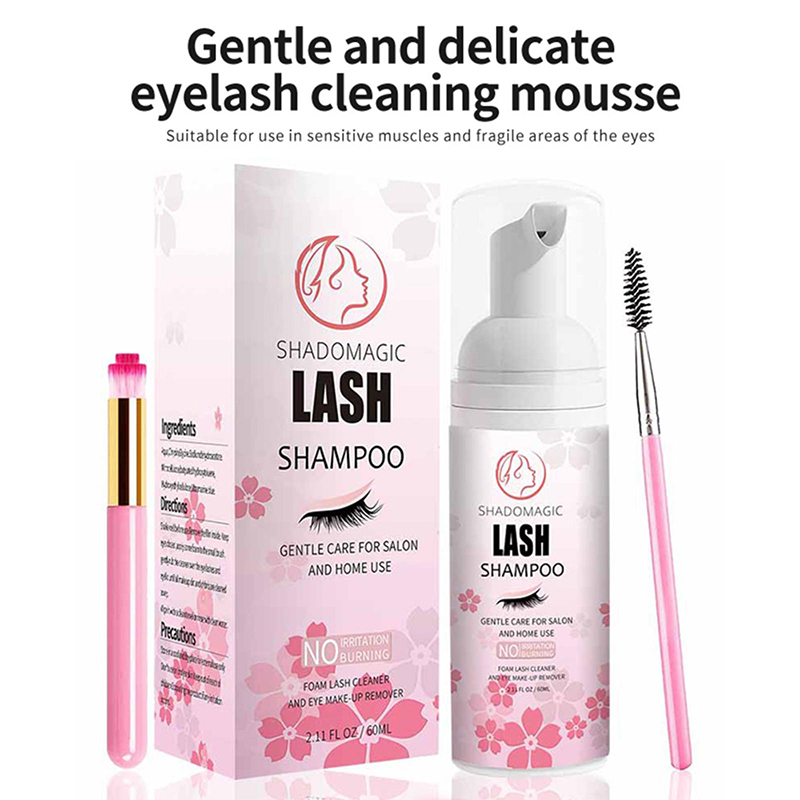 Szampon do rzęs 60ML Szybki śr – Eyelash Extension Foam Cleanser recenzja i cena