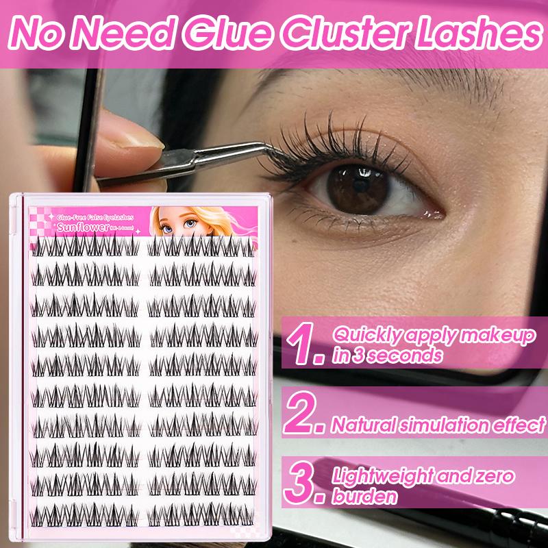 Samoprzylepne kępki rzęs, bez  – Eyelash Extension No 10 recenzja i cena